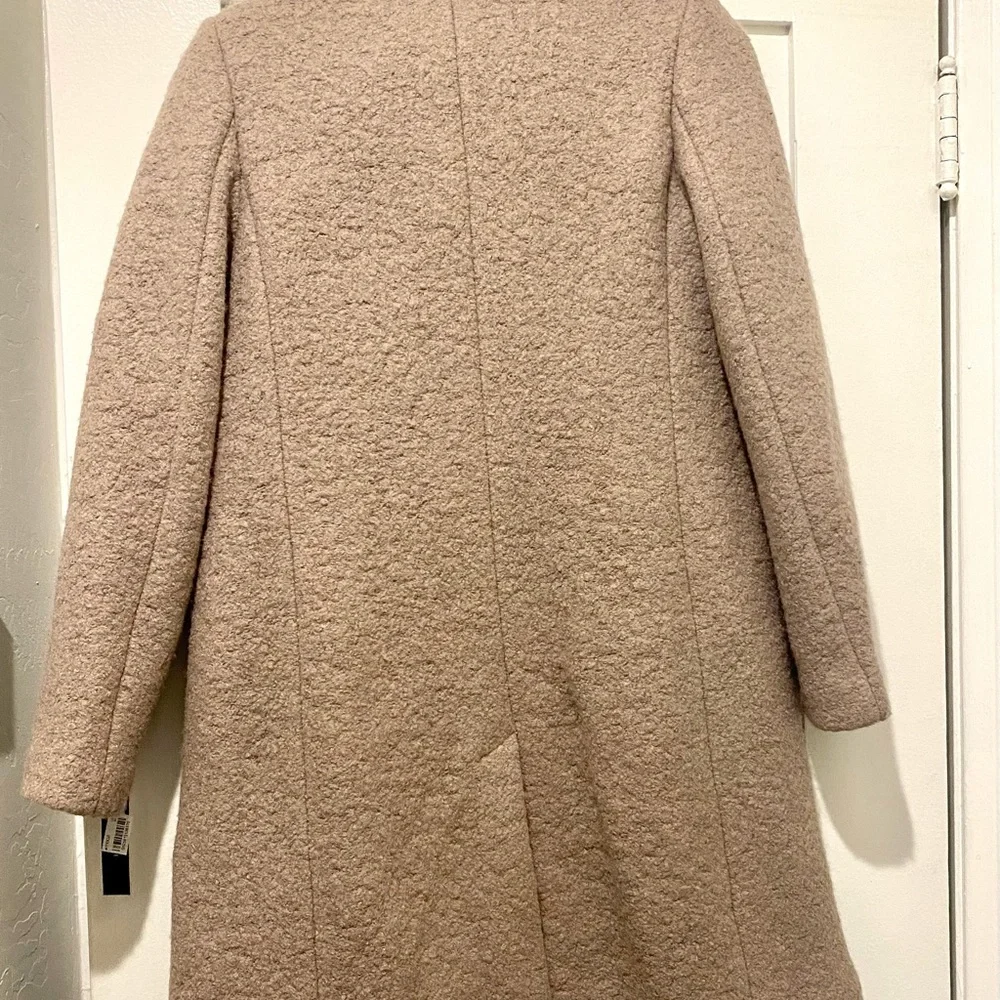 Tahari Brown Sugar Peacoat - Picture 2 of 6